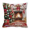 Christmas Themed Pillowcases Car Accessories Office Santa Claus Living Room Sofa Home Pillowcases