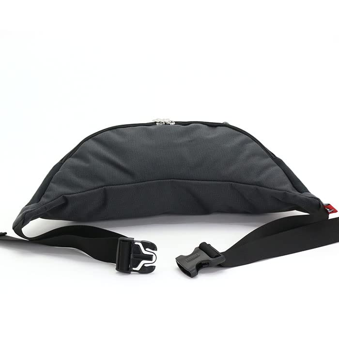 Waist Bag Fanny Pack Sweat Nylon Free Size [Chums] Men's Black/Charcoal