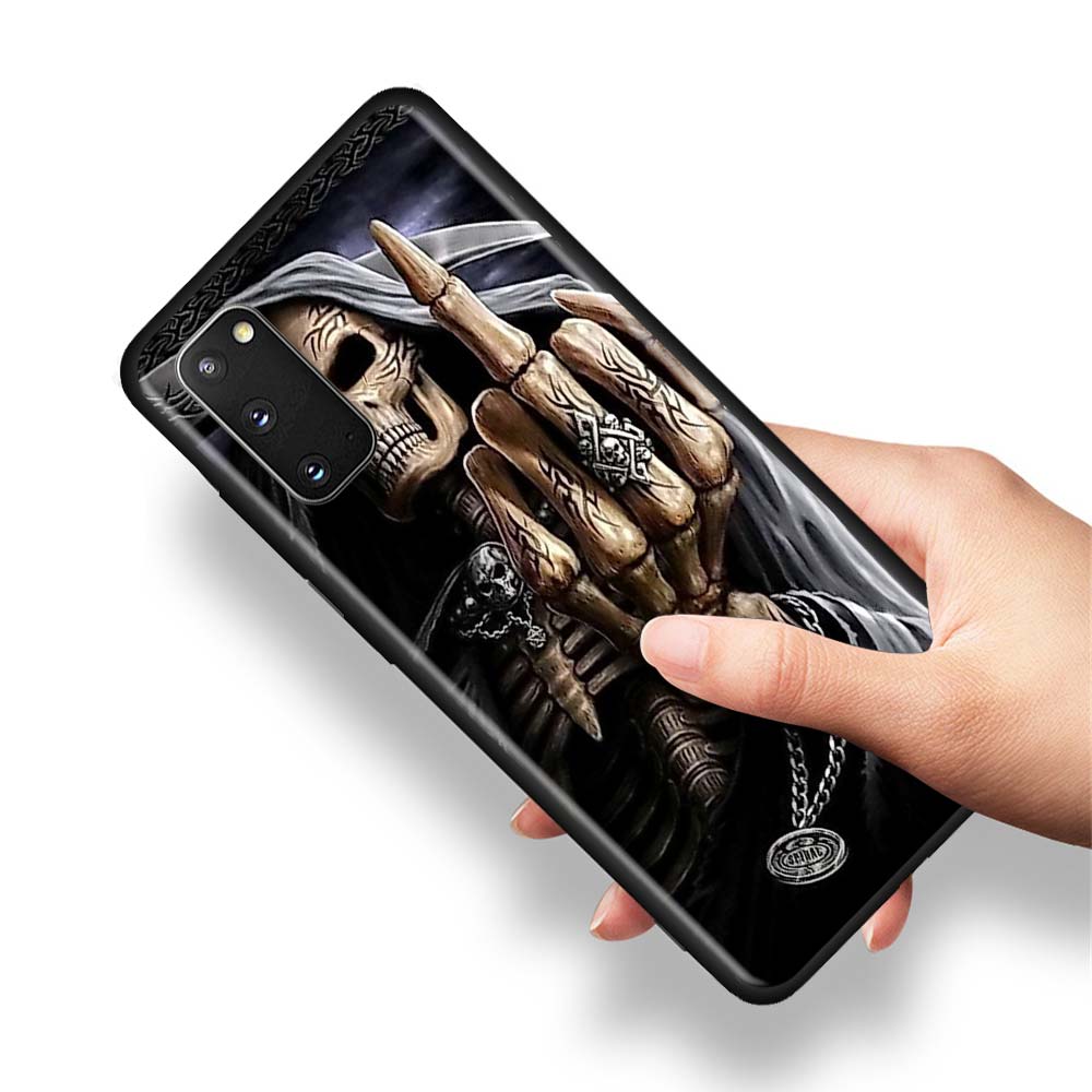 Skull Skeleton Cool Phone Case Cover Coque For Iphone Xiaomi Mi Samsung Galaxy Redmi Note A S 11 12 13 14 15 22 23 24 5G Pro Plus Max Fe Ultra
