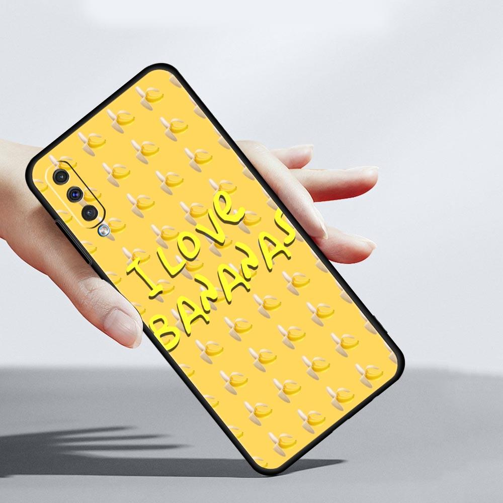 Забавный чехол для телефона с яблоком и бананом для Samsung Galaxy A56 A36 A26 A16 A34 A24 A42 A22 A20 A12 A40 A30 A10 Мягкий чехол-оболочка из ТПУ