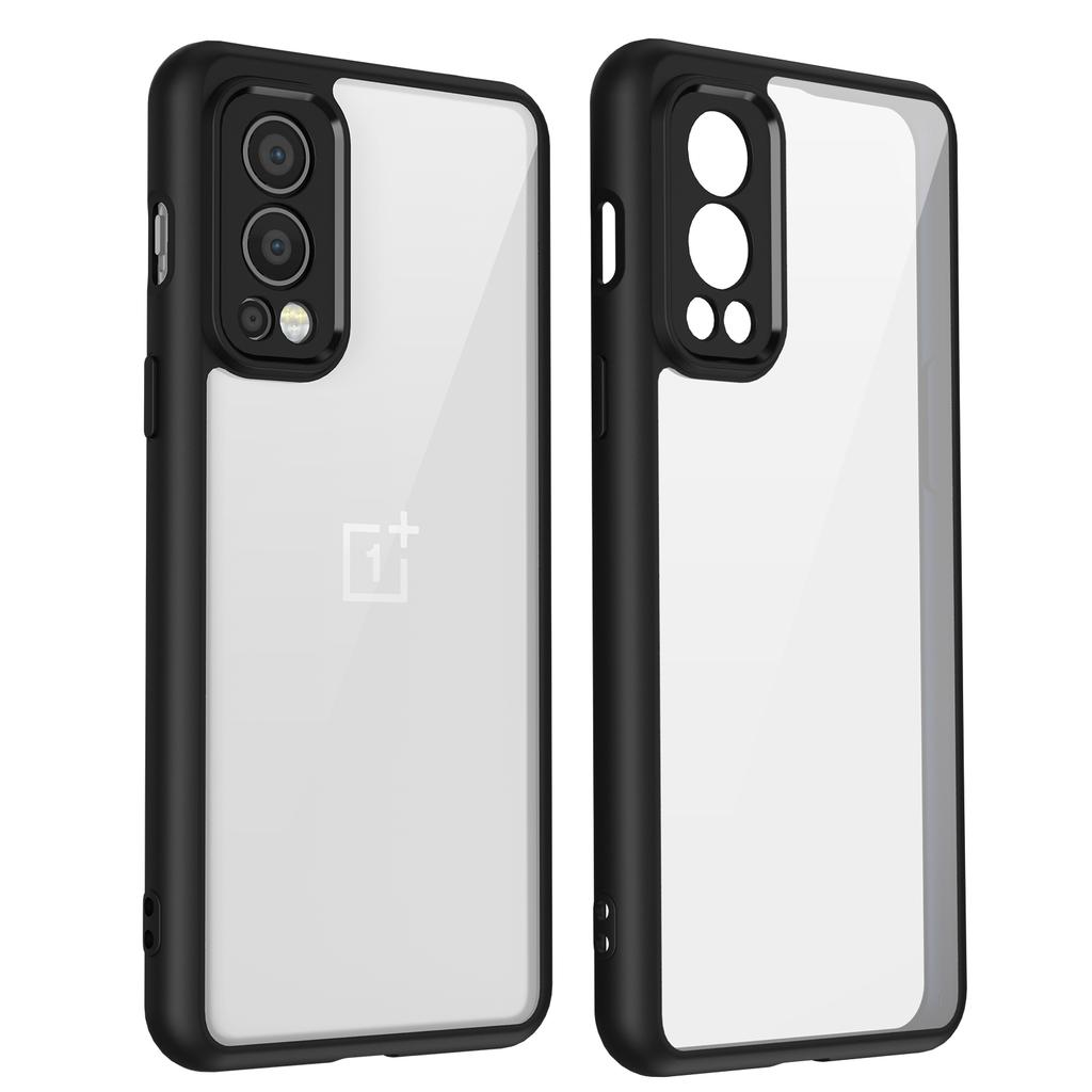 Чехол для OnePlus Nord2 DN2101 DN2103 Противоударный силиконовый бампер Воздушная подушка Прозрачная матовая задняя крышка Жесткий чехол для телефона для OnePlus Nord2