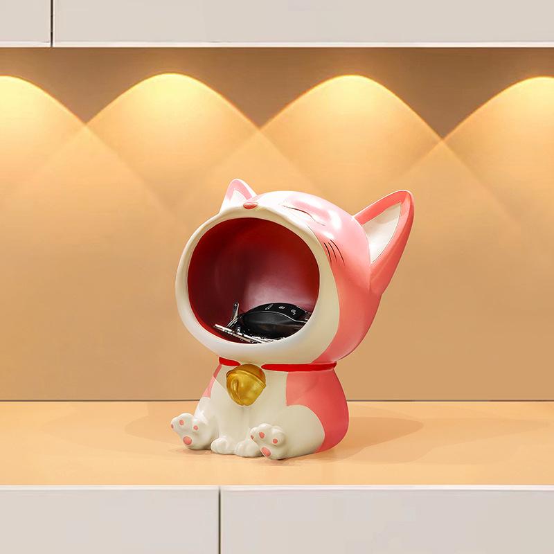 Креативное украшение для крыльца для кошек — милое украшение для дома и место для хранения ключей