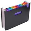 Выдвижная папка, портативный 24-слойный расширяющийся органайзер-гармошка, школьные принадлежности