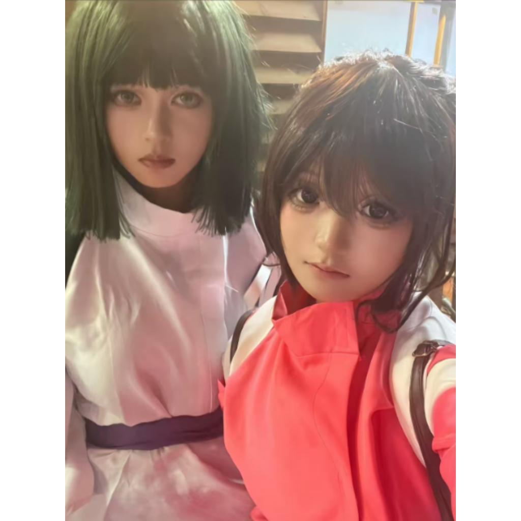 Тихиро Но Камикакуси Белый Дракон Красный Дракон Хаку Нигихаями Кохакунуси Кимоно Униформа Унесенные Призраками Сэн То Косплей