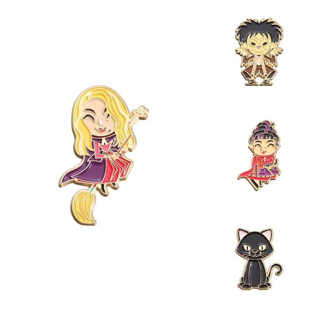 Alloy Cartoon Stylish Brooch Featuring Vibrant Colors And Multifunctional Design For All Genders