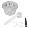 Stainless Steel Refillable Coffee Capsule Reusable Coffee Pods Coffee Machine Accessory for Lavazza