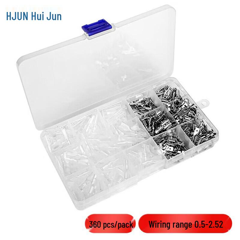 HUNJUN Cold Press Wire Connectors Kit