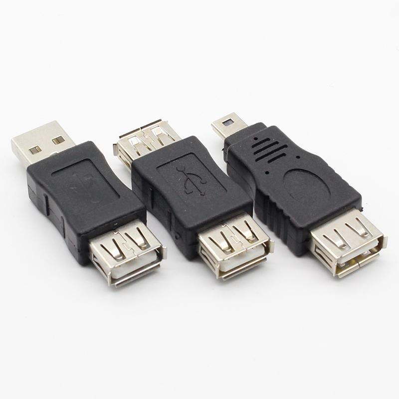 10 шт. OTG 5-контактный F/M мини-адаптер-адаптер-переходник USB-переходник «папа-мама» Micro USB адаптер USB-гаджеты