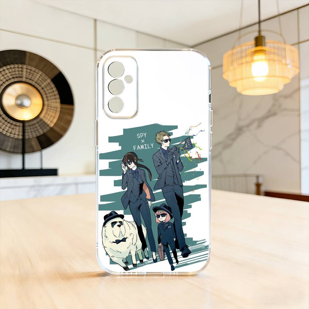 Чехол для телефона F-Forger Family-y Прозрачный Силиконовый Мягкий Для SamsungA10,12,20,21S,30,31,40,50,51,52,70,71