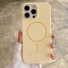 Силиконовый матовый магнитный чехол для iPhone 16 15 Plus 14 13 12 11 Pro Max Для беспроводной зарядки Magsafe Мягкий защитный чехол