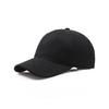(Black) Plain Baseball Cap Strapback Adjustable Solid Blank Hat  Men Women Visor  Caps