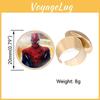 Time Stone Spiderman Adjustable Ring Avengers Gold Plated Jewelry Fashion
