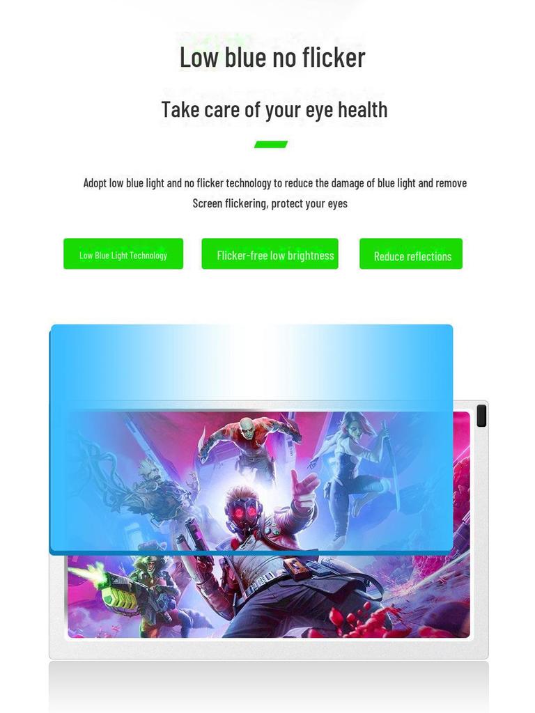 Портативный игровой дисплей GSTORY для Xbox Series S — встроенный внешний экран