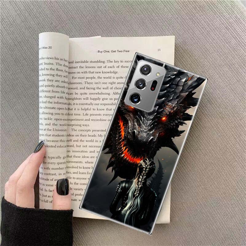 Чехол для телефона F-Fourth W-Wing Dragon для Samsung Galaxy S25 Edge S24 S23 FE S22 S26 Ultra S21 S20 S10 Plus Capa Мягкий