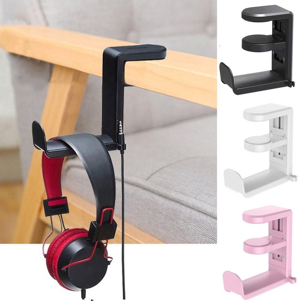 Вращающаяся на 360° подставка для наушников, регулируемый крючок для наушников, настольный крючок-подвеска для наушников, контроллера