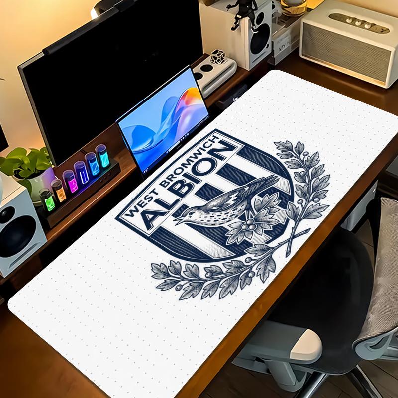West Bromwich Albion Print Cushion Non-slip Laptop Tablet Big Mousepad XXL Mat Mini PC Playmat With Lock edge