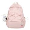 Girls Mini Backpack Nylon Drawstring With Bow For School And Travel