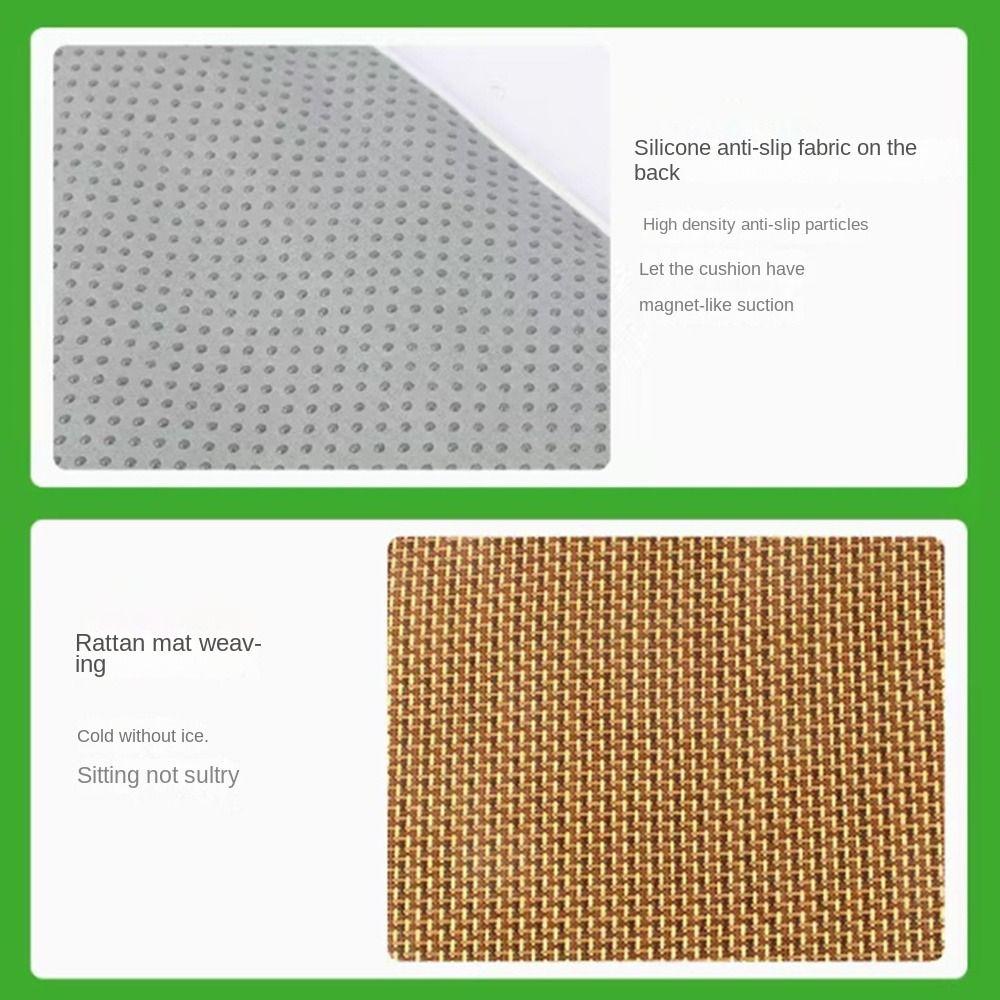 Прохладная ротанговая подушка на сиденье, дышащая подушка для стула, защита стула, подушка для автомобильного сиденья, йога