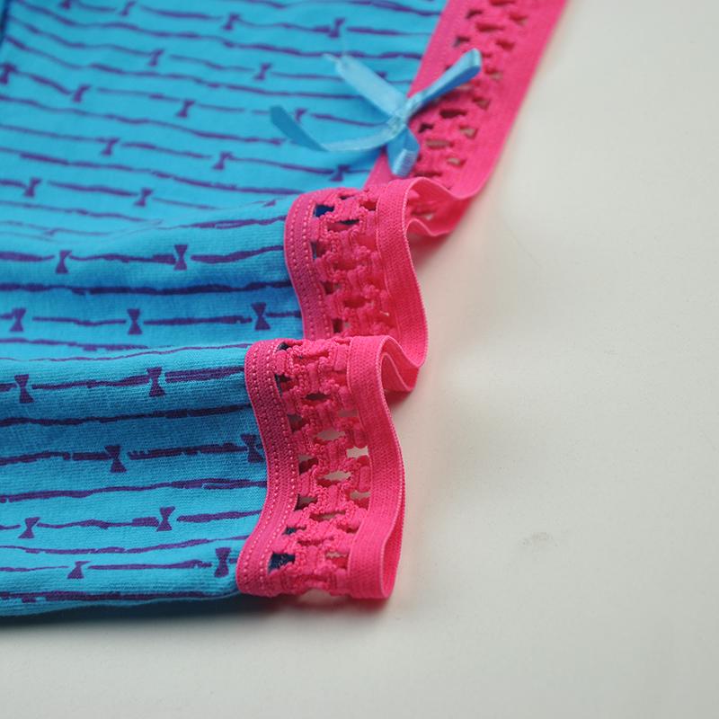 Женские шорты-боксеры, хлопковое нижнее белье, шорты для мальчиков с низкой талией, женские трусики, трусики, нижнее белье, 6 шт.