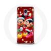Case for Samsung Galaxy A8 2018 Mickey Mouse and Minnie Mouse On Christmas Day