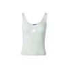 Ct Tank Logo Sports Vest Women Tops Linen-Green IT4358