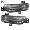 Pair Front Bumper Led Fog/Driving Lamps Right Side For 17-22 Jeep Grand Cherokee