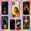 Религиозная вера Иисус Для iPhone 13,17,11,12,16,14,15,Plus,Pro Max,XS,X,XR,SE,Mini,8,7,Мягкий силиконовый черный чехол для телефона