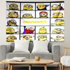 Minions Print Tapestry, Lightweight Wall Hanging, for Bedroom, Dorm, Living Room, Home Art Decor, Birthday Christmas Gift for Friends