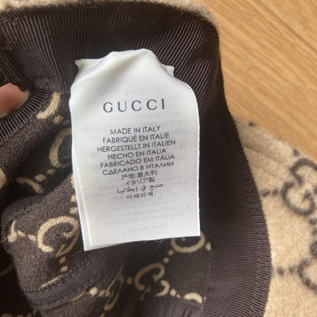 [Б/У] Оригинальная бейсболка из шерсти GG