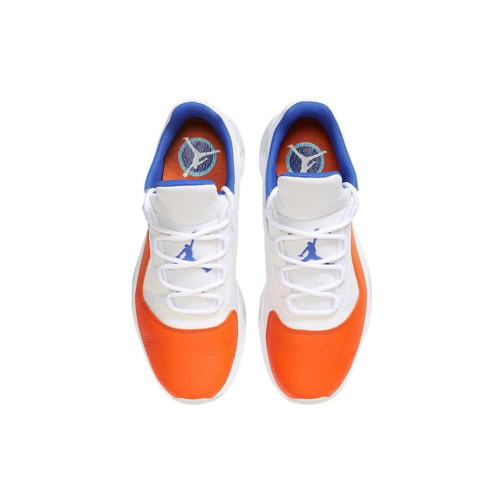 Air Jordan 11 CMFT Low Wheaties Men Sneakers White Safety-Orange Hyper-Royal CW0784-108