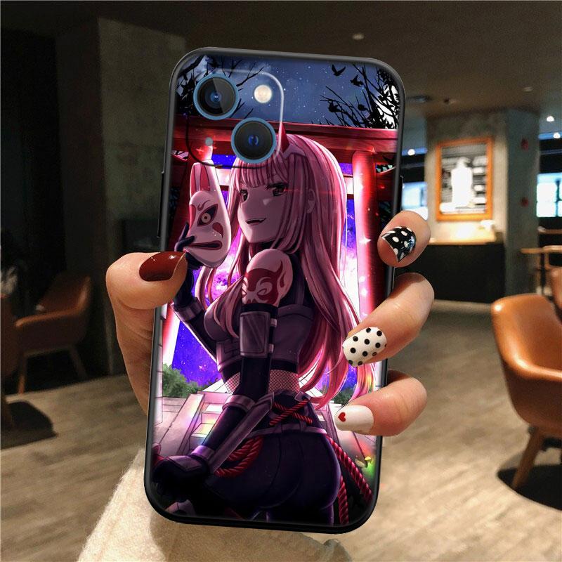 TR36 Новая высококачественная оболочка для телефона Zero Two для iPhone SE X XS XR 16E 11 17 Pro Max 8 7 6 6s Plus Air