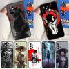 Чехол для телефона Samsung Galaxy A22 A32 A52 A54 A34 A14 A55 A35 A15 A53 A33 A13 A05 A06 A16 с изображением аниме-девушки-самурая