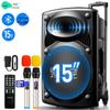 Soaiy A90 15-дюймовая портативная Bluetooth-колонка высокой мощности для K-караоке