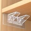 1Pcs Adhesive Shelf Support Pegs For Kitchen Bedroom Closet Cabinet Shelf Support Clips Wall Hanger Sticker Bracket Holder