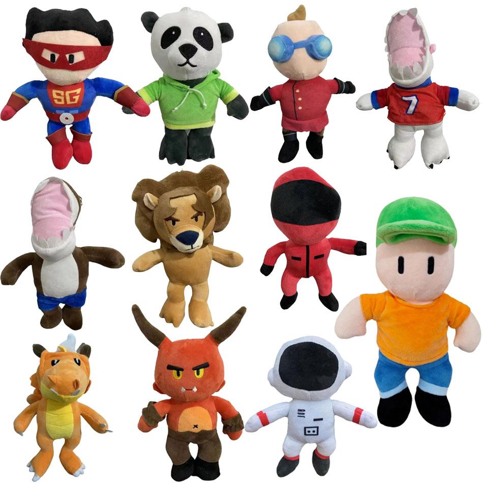 30см Игрушки Stumble Guys Каваи Аниме Милая Мягкая Игрушка Животное Мягкая Кукла Детский День Рождения Рождество