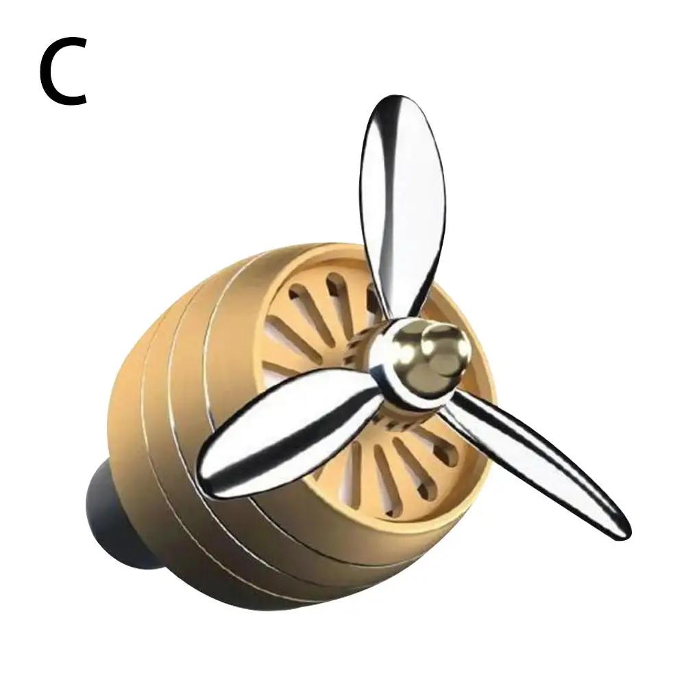 Освежитель воздуха для автомобиля Ароматерапия Pilot Вращающийся пропеллер Ароматизатор Auto Pilot Ароматизатор Аксессуары Украшения Автомобильный воздухозаборник H3L1