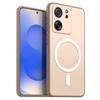 Магнитный железный кольцевой чехол для телефона для Xiaomi 13T Pro, 13T Матовый мягкий ТПУ Ударопрочный чехол