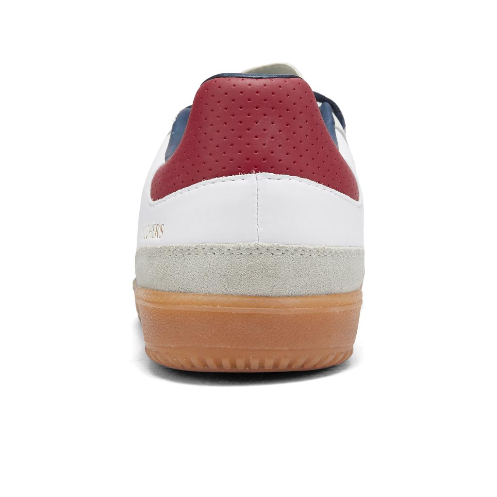 Skechers Горячие удобные мягкие тренировочные кроссовки Тонкая подошва Прочные низкие кеды Мужские кроссовки Белые 254152-WNVR