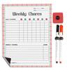 Inkdotpot Magnetic  Whiteboard Weekly Chores Chore  Chart For  Refrigerator  - Dry Erase Behavior Chart For Kids