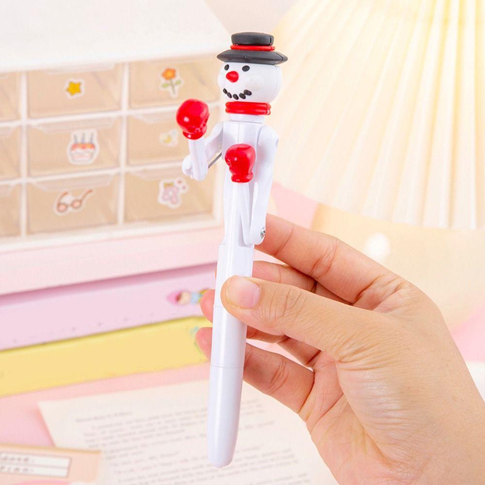 Signature Interactive Boxing Pen Writing Boxing Fighting Pen Fun Mechanism Fist Pen  Children Toys