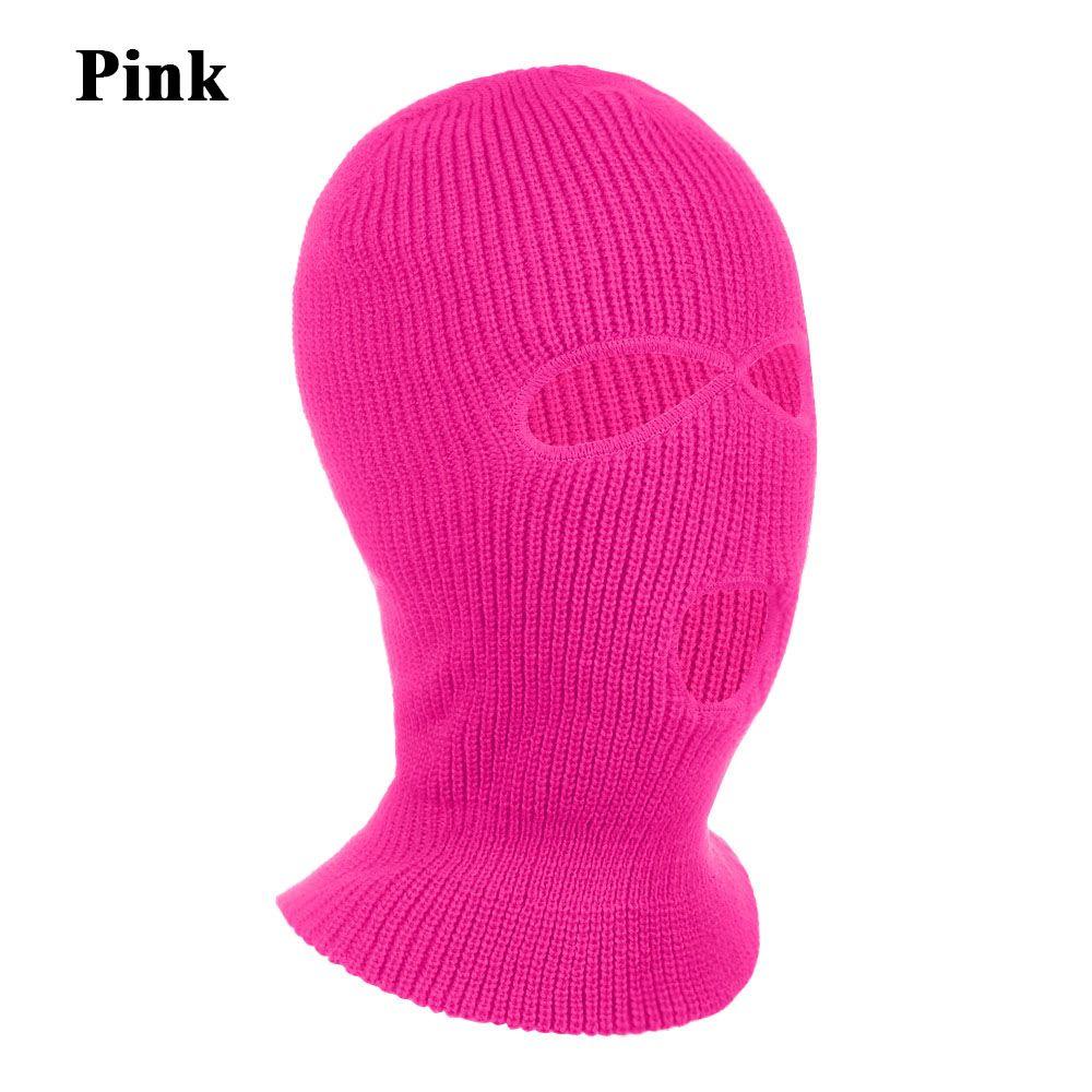 Лицо Шапка Вязаная Теплая Балаклава Теплая Дышащая Маска Для Лица Защита Шеи Зимняя Шапка