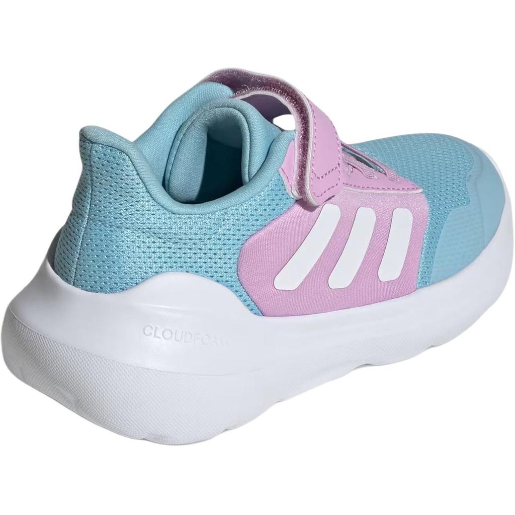adidas Tensaur Run 2.0 Классические Удобные Дышащие Поддерживающие Низкие Кроссовки для Бега Детские Кроссовки Синий Светло-Фиолетовый IH8902