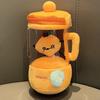 Игрушка-соковыжималка Веселая интерактивная плюшевая игрушка Блендер Забавная игрушка с выражением лица Декоративная