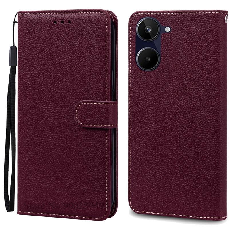 Для Realme 10 4G Чехол Мягкий Силиконовый Чехол-Кошелек Флип Чехол Для OPPO Realme 10 Чехол Realme 10 Pro Plus Чехол для Телефона Coque Fundas Shell