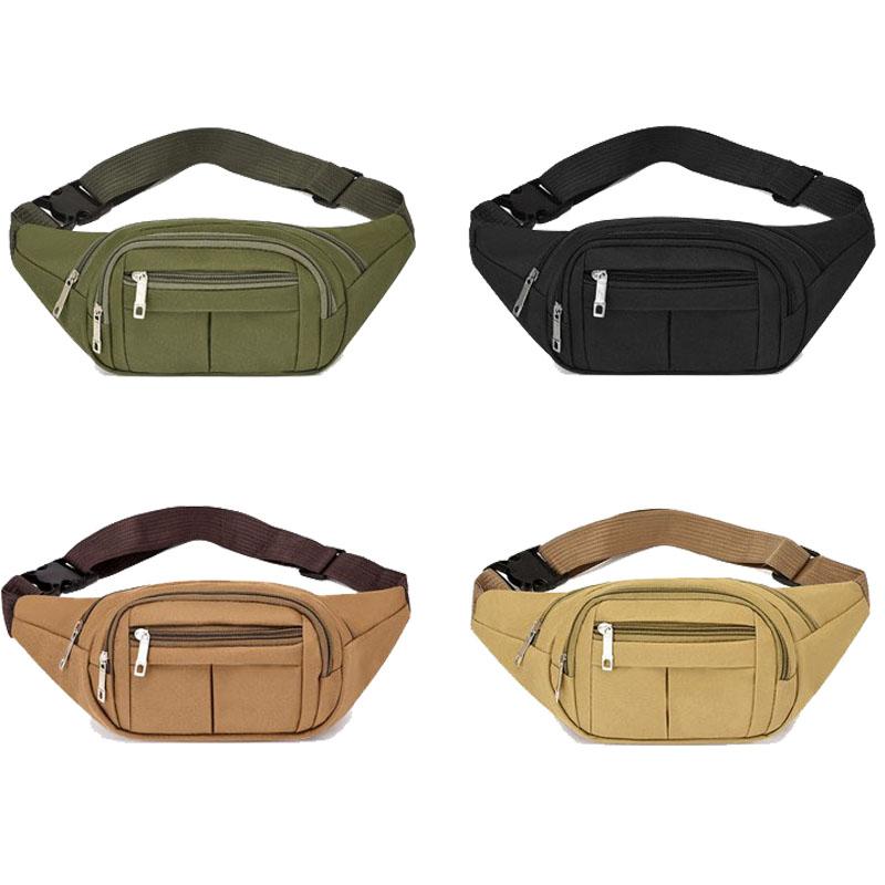 Waist Bag Multifunctional Large Capacity Water-resistant Cashier Business Bag Wear-resistant Outdoor Sports Cellphone Wallet
