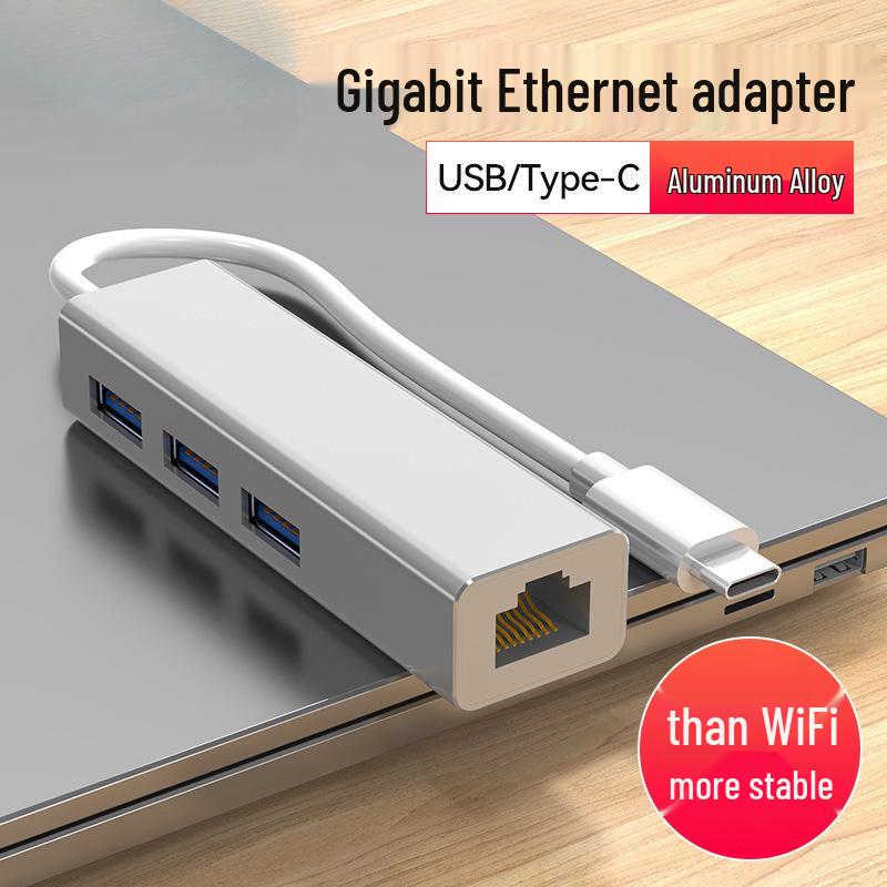 Адаптер Type-C на RJ45 Gigabit Ethernet