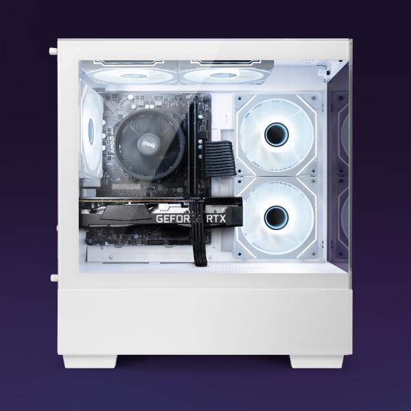 Vibox V-174 Gaming PC Complet • Ryzen 5 5500 4,2 GHz • RTX 5060 8GB • 16GB RAM • 1TB SSD • Windows 11 • WiFi 6 + Bluetooth 5.4