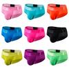 Briefs Breathable Mesh Fabric Low Fashion Sports Men's Underwear Everyday Casual Solid Colour Underpants