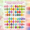 256 шт. Наклейки для украшения вечеринки, Наклейки для упаковки, Наклейки для запечатывания конвертов, Упаковки, Скрапбукинга, Кружки, Журнала, Ноутбука, Сноуборда