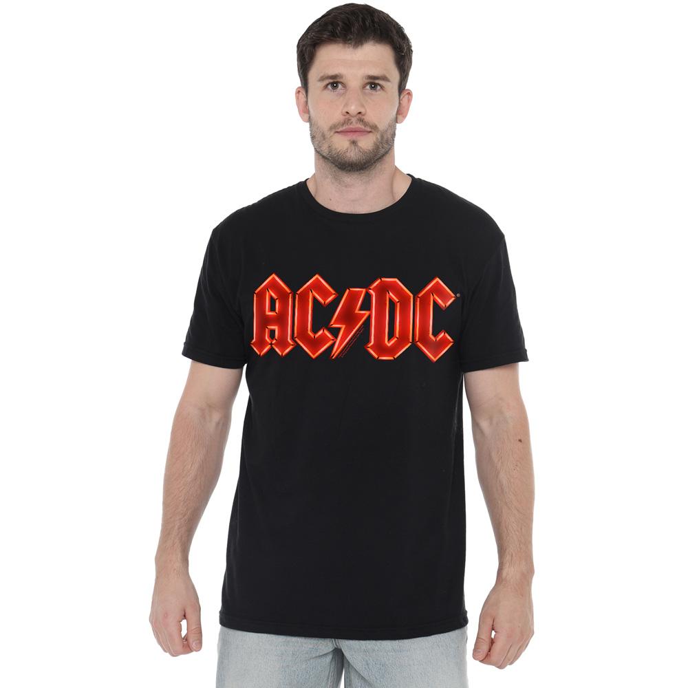 AC/DC Mens PWR-UP Logo T-Shirt